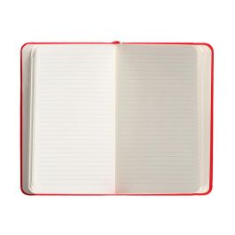 Cuaderno Con Gomilla Antartik Notes Tapa Dura A6 Hojas Rayas Rojo 100 Hojas 80 gr Fsc