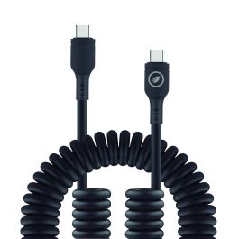 muvit for change cable rizado Tipo C a Tipo C 3A 60w 1,2m negro Precio: 17.69000035. SKU: B1ECF32H5C