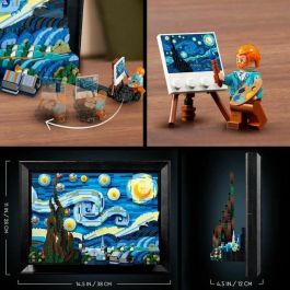LEGO Ideas 21333 Vincent Van Gogh La Noche Estrellada Set de Construcción 3D - 2316 Piezas para Adultos LEGO Ideas 21333 Vincent Van Gogh La Noche Estrellada Set de Construcción 3D - 2316 Piezas para Adultos