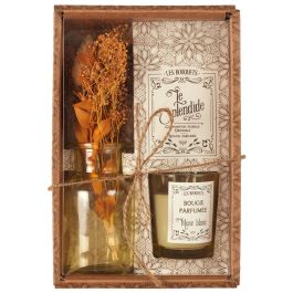 Vela Perfumada Con Flores Secas Home Deco Factory