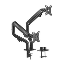 Soporte de Mesa para 2 Monitores Aisens DT32TSR-141/ Giratorio/ Inclinable/ hasta 8kg Precio: 41.7899999. SKU: B19ADLK9H5