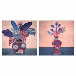 Cuadro Scandi DKD Home Decor Multicolor 4.5 x 83 x 83 cm (2 Unidades) Precio: 52.59144. SKU: S3017947