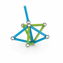 Geomag EcoFriendly 25 Piezas Color - Kit de Construcción Magnética 2D y 3D con Plástico Reciclado para Niños A partir de 3 Años