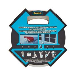 Scotch Extremium 4 Cinta Americana Invisible Transparente 48 mm x 20 m