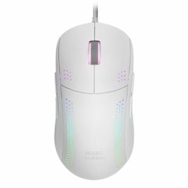 Ratón Gaming con LED Mars Gaming MMPROW Blanco Precio: 25.5899996. SKU: B14RWX6QPT