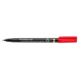 Rotulador Permanente Staedtler 319 Lumocolor (F)  Rojo (Set de 10) Precio: 37.51. SKU: B17XVJQLF8