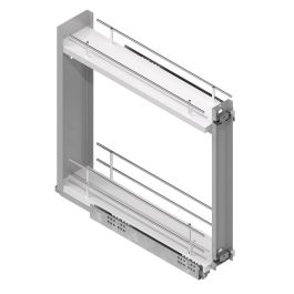 Menage Confort Botellero Compact Extraíble Módulo 150 para Mueble de Cocina Cromo-Blanco con Guías Ocultas y Cierre Amortiguado Precio: 129.94999974. SKU: B1EBZR4MVV