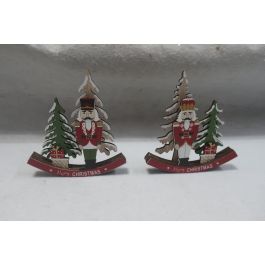 DKD Home Decor Adornos de Navidad Cascanueces Tradicionales en MDF Rojo y Verde, 16 cm (12 Unidades), Surtido Aleatorio Precio: 21.54042. SKU: B1H6BQCKQB