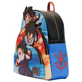 Loungefly Mochila Dragon Ball Z en Piel Vegana, Diseño Trio, 31cm