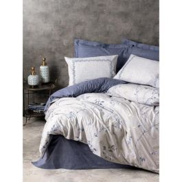 Juego de cama - 1 funda nórdica 220x240 cm + 2 fundas de almohada 60x60 cm - 100% algodón - Azul Precio: 53.18192. SKU: B1K65VX58N