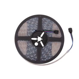 Tira de LEDs 60 LEDs 72W 4000 Lm SMD5050 12VDC IP68 RGB Sumergible x5M 40.000H [CA-5050-12V-IP68-RGB]