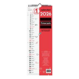 Calendari (2026) Catalan Finocam Paret Mensual Per Escriure Llarg L 155X430 Precio: 6.50000021. SKU: B1AHWHJELH