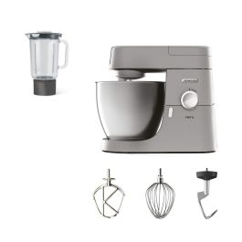 Kenwood KVL4110S Robot de Cocina Chef XL 1200W, Tazón 6.7L, Acero Inoxidable con Kit de Repostería Completo