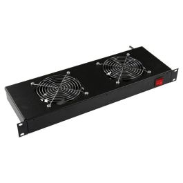 Lanview LOGON RAF115BL Módulo de Ventilador para Rack con 2 Ventiladores y Termostato Analógico 1U Precio: 127.50000021. SKU: B129JRXNCK
