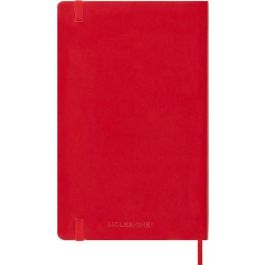 Agenda 2025 Tapa Blanda 12 Meses Diaria L (13 X 21 Cm) Roja Moleskine DSF212DC3Y25