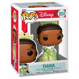 FUNKO Figura POP Disney: Tiana y el Sapo - Tiana, figura de vinilo