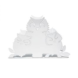 Servilletero Versa Blanco Metal Acero Hierro 4,5 x 10 x 15 cm Precio: 4.49999968. SKU: B1AH63N7YW