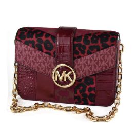 Bolso Mujer Michael Kors 35F2GNML2Y-MULBERRY-MLT Rojo 23 x 17 x 5 cm