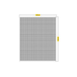 Schellenberg Mosquitera Easy Click 100x120cm Fibra de Vidrio 70470 - Resistente UV y Polen, Blanco/Antracita