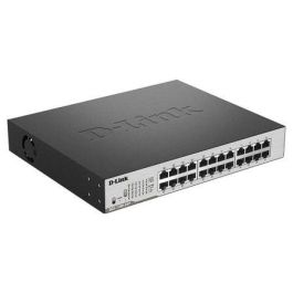 SWITCH SMART MANAGED D-LINK DGS-1100-24P - 24 PUERTOS 10/100/1000 - ALIMENTACIÓN POE (12 PUERTOS) - AUTO SURVEILLANCE/VOICE VLAN - CON VENTILADOR