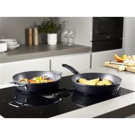 Fissler Adamant® Cacerola Baja 24cm - Antiadherente, Apto para Inducción, Revestimiento de Carburo de Silicio, 056-515-24-100/0 Fissler Adamant® Cacerola Baja 24cm - Antiadherente, Apto para Inducción, Revestimiento de Carburo de Silicio, 056-515-24-100/0