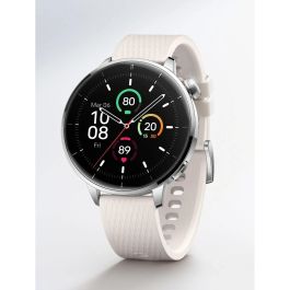 OnePlus Watch 3 43mm Plata con Pantalla AMOLED, GPS y Resistencia al Agua IP68 para Android