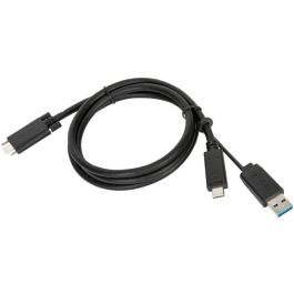 Targus ACC1135GLX Cable USB-C a USB-C 1.8 m, USB 3.2 Gen 1 (3.1 Gen 1) 10 Gbit/s, Macho/Macho, Negro Targus ACC1135GLX Cable USB-C a USB-C 1.8 m, USB 3.2 Gen 1 (3.1 Gen 1) 10 Gbit/s, Macho/Macho, Negro Precio: 52.5000003. SKU: B14DMHD6PE