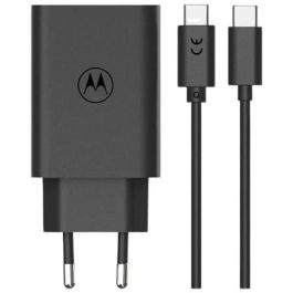 Motorola Cargador Turbo Power Gan 68W con Cable USB-C 1m Negro