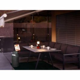 Rothenberger Calentador Infrarrojo Móvil a Gas Propano con Regulador, Uso Exterior/Interior Ventilado, 20m², Gris