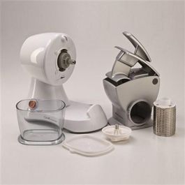 Ariete 448 Rallador Eléctrico Profesional con Rodillo, Ideal para Queso, Pan y Frutos Secos, Bol Extraíble y Tapa Hermética