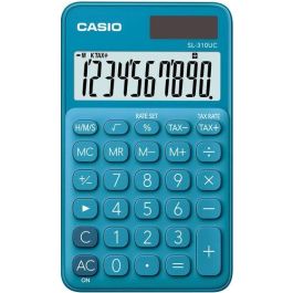 Casio Calculadora de Oficina SL-310UC-BU 10 Dígitos Azul Precio: 8.49999953. SKU: B16AD3CD4M