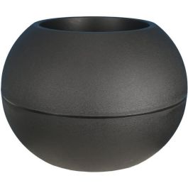 Riviera Maceta de Granito en Forma de Bola Diámetro 50 cm Color Negro Precio: 44.5000006. SKU: B1GNA7MR9J