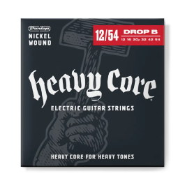 Dunlop Juego Eléctrica Heavy Core Nickel 12-54 Cuerdas para Guitarra Precio: 6.50000021. SKU: B125MJSX95