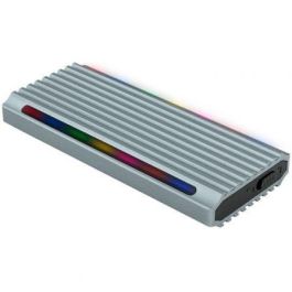 TooQ Shinobi Caja externa para unidad de estado sólido (SSD) Gris M.2
