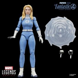 HASBRO Figura Mujer Invisible Los 4 Fantásticos Marvel 15cm Articulada con Accesorios y Escudo