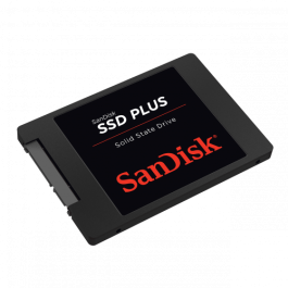 Sandisk SSD Plus 2.5" 2TB SATA III SDSSDA-2T00-G26 Lectura 535MB/s Escritura 450MB/s para PC