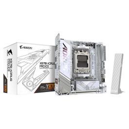 Gigabyte Placa Base GIGA X870I AORUS PRO ICE AMD X870 DDR5 Mini-ITX Wi-Fi 7 Precio: 347.50000043. SKU: B1GZ79YSQ7