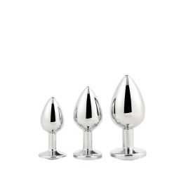 Plug Anal Dream Toys Gleaming Love Plateado Plug Anal Dream Toys Gleaming Love Plateado