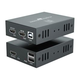 Level One HVE-8111 Extensor HDMI sobre Cat.5/6 4K 100m Negro