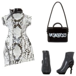 MGA Muñeca Heather Shadow High Rivales Fashion Look Iconicas Rainbow High