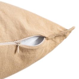 Cojín Marrón Claro 85%Algodón-15%Lino 50 X 50 cm