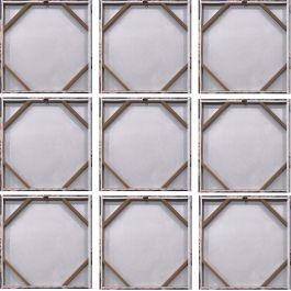 DKD Home Decor Cuadro Moderno Mosaico Chica Flores Multicolor 2.8 x 174 x 174 cm Set de 9