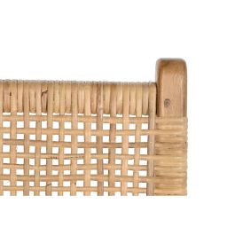Silla DKD Home Decor Marron Claro Natural 55 x 86 x 51 cm Silla DKD Home Decor Marron Claro Natural 55 x 86 x 51 cm
