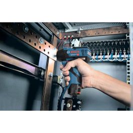 Bosch Professional 06019E0103 Llave de impacto GDS 12V-115 + 2 Baterías 3.0Ah + L-BOXX