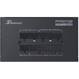 Seasonic PRIME Fanless PX-500 Fuente de Alimentación 500W 80 PLUS Platinum Modular para PC