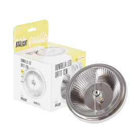 BX3 LIGHT Bombilla LED QR111 GU10 12W 1200Lm 3000K Blanco Cálido 40.000 Horas Vida