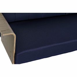 Sofa Cama Urban DKD Home Decor Azul Marron 87 x 81 x 203 cm Sofa Cama Urban DKD Home Decor Azul Marron 87 x 81 x 203 cm