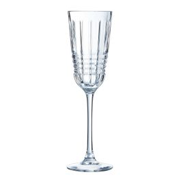 Cristal d'Arques Caja 6 Copas Flauta Cristalín Rendez-Vous 17 cL Transparente Apto Lavavajillas
