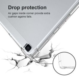 eSTUFF Funda Transparente ORLANDO para Samsung Galaxy Tab A 8.0 2019, TPU Flexible con Esquinas Reforzadas