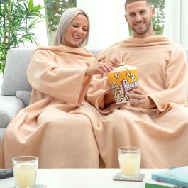 Batamanta Doble con Bolsillo Central Doublanket InnovaGoods